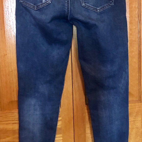Am Eagle Super Stretch Jegging Sz 4 Reg Distressed - Picture 3 of 7